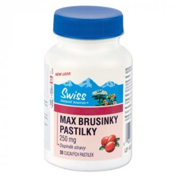 Max Brusnice 250mg cmúľacie pastilky 30ks