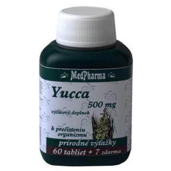 Yucca 500 mg 60+7tbl zdarma