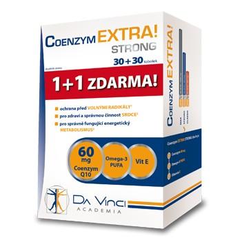 Coenzym Extra! Strong 30+30tob ZADARMO