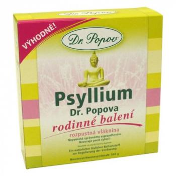 Psyllium Dr. Popova - rozpustná vláknina 500g