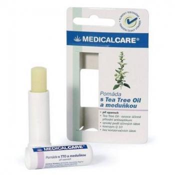 MedicalCare Pomáda na pery s Tee Tree Oil a medovkou 4,8g