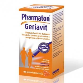 Pharmaton Geriavit 100cps pre aktívnych seniorov