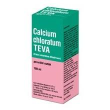 Calcium chloratum - TEVA, perorálny roztok 100ml 