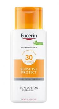 Eucerin Sensitive Protect extra ľahké mlieko na opaľovanie SPF30 150ml 