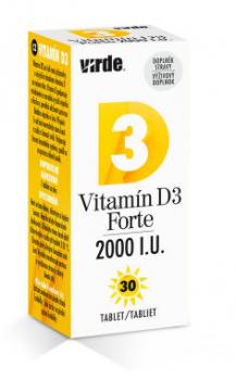 Virde Vitamín D3 Forte 2000I.U. 30 tbl