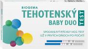 Baby test duo - tehotenský test z moču (2 testovacie prúžky)