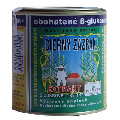 Čierny zázrak - extrakt z cukrovej trstiny 500g