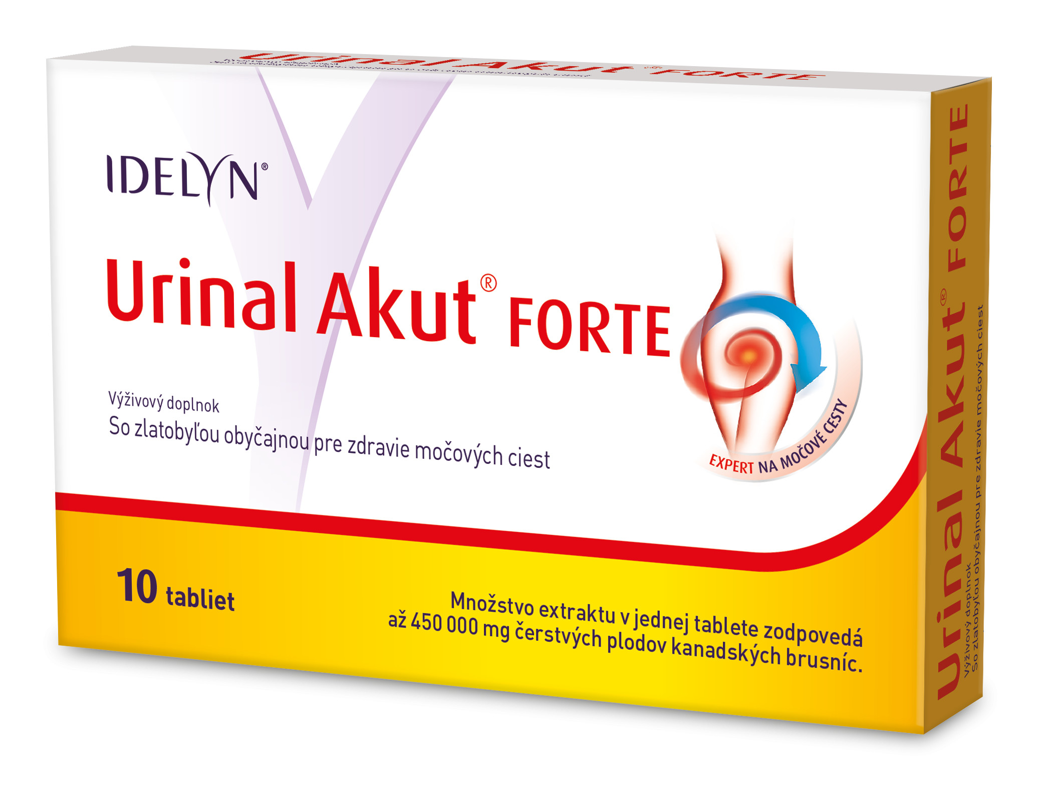 Urinal Akut Forte Idelyn 10tbl lekáreň MAGISTER.sk