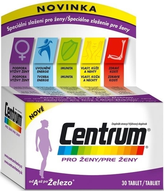 Centrum PRE ŽENY 30tbl lekáreň MAGISTER.sk