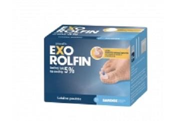EXOROLFIN liečivý lak na nechty 5% 2.5 ml