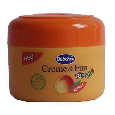 Bubchen Kids detský krém s vôňou marhule 75ml