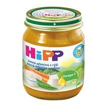 HiPP Jemná zelenina s ryžou 125g