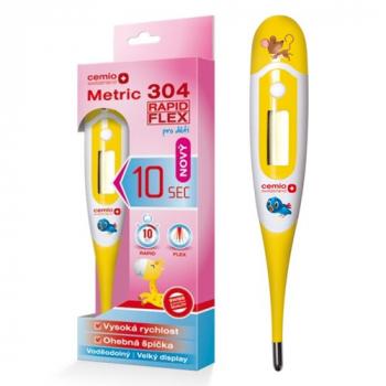 Cemio Metric 304 RAPID FLEX digitálný teplomer pre deti