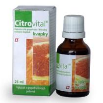 Citrovital kvapky Výťažok z grapefruitových jadierok 25ml