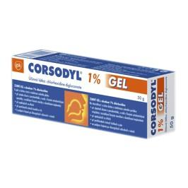 Corsodyl 1% gél 50g