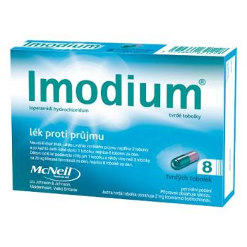 Imodium, tvrdé kapsuly 8ks