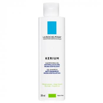 La Roche-Posay Kerium gélový šampón na mastné lupiny 200ml