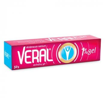 Veral 1% gel, dermálny gél 50g