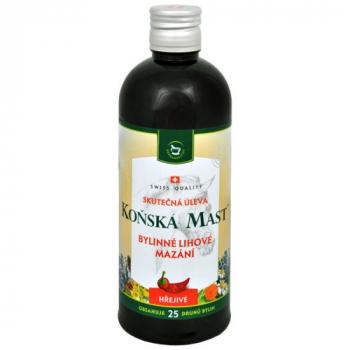 Konská masť - bylinné liehové mazanie hrejivé 400ml