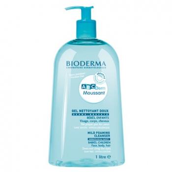 Bioderma ABCDerm Moussant Jemný čistiaci gél 1000ml