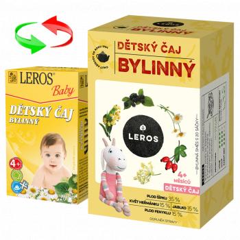 Leros Detský čaj Bylinkový 20x1,8g