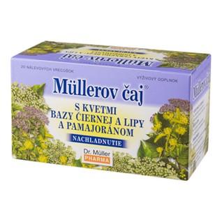 Mullerov čaj s kvetmi bazy čiernej a lipy a pamajoránom 20x1,5g