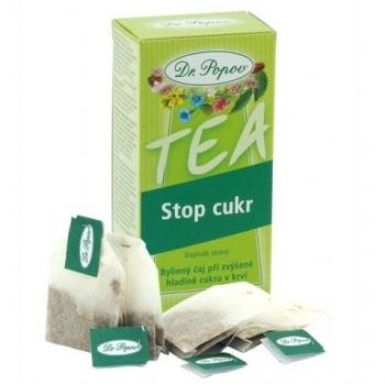 Dr. Popov Stop cukor - bylinný čaj 20x1,5g