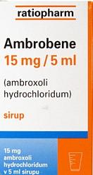 Ambrobene 15mg/5ml, sirup 100ml