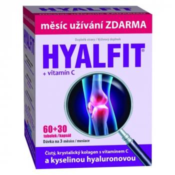 Hyalfit + vitamín C 60+30kps ZDARMA
