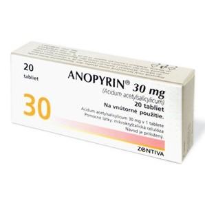 Anopyrin 30mg 20tbl