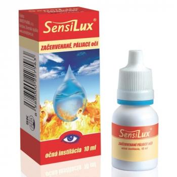SensiLux začervenané, páliace oči - očná instilácia 10ml