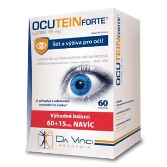 Ocutein FORTE Lutein 15mg 60+15tob NAVYŠE