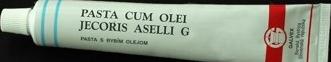 Pasta cum oleo jecoris aselli Pasta s rybím olejom 100g GALVEX
