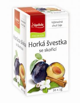 Apotheke horúca slivka so škoricou 20x2g