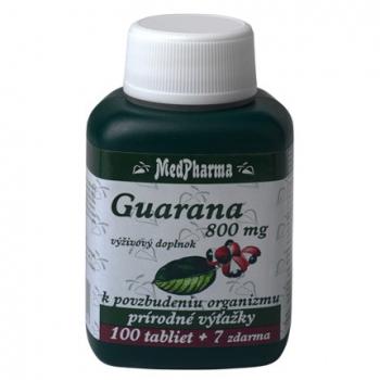 Guarana 800 mg 100+7tbl zdarma