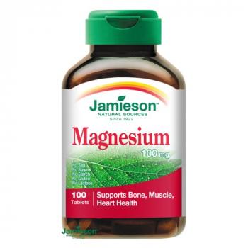 Horčík 100 mg 100tbl Jamieson