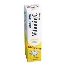 ADDITIVA Vitamin C, šumivé tablety s citrónovou príchuťou 20ks
