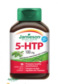 5-HTP 100mg mozog, dobrá nálada, citlivosť 90tbl Jamieson