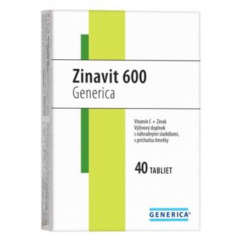 Zinavit 600, s príchuťou limetky 40tbl