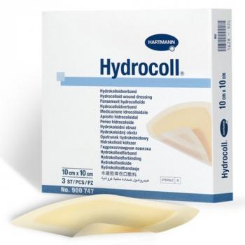 Hydrocoll Hydrokoloidné krytie na rany 5x5cm 10ks