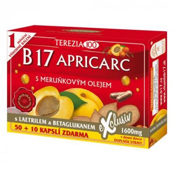B17 Apricarc s marhuľovým olejom 50+10kps zadarmo