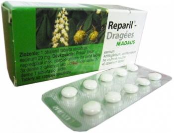 Reparil dražé 100x20mg