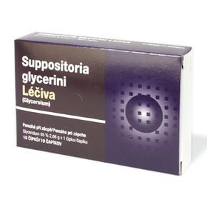 Suppositoria glycerini Léčiva, čapíky 10ks