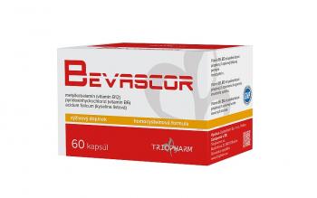 Bevascor- B12, B6, Kyselina listová 60 kps