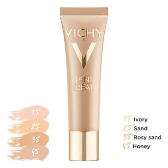 Vichy Teint Idéal rozjasňujúci krémový make-up pre suchú pleť, odtieň-15 30ml