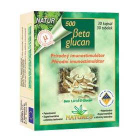 Beta glucan 500 Prírodný imunostimulátor 30kps