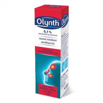 Olynth 0,1% nosová roztoková aerodisperzia 10ml