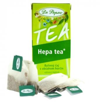 Dr. Popov Hepa tea bylinný čaj 20x1,5g