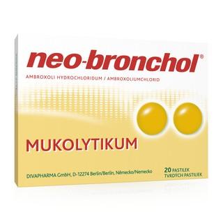 neo-bronchol 20 tvrdých pastiliek