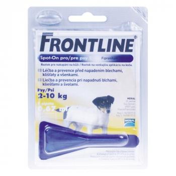 FRONTLINE Spot-On pre psy S 1x0,67ml A.U.V.